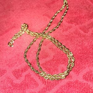 Women's Goldtone Rope Chain